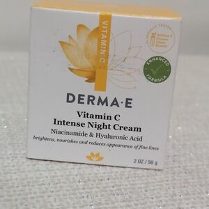 Derma-E Vitamin C Intense Night Cream‎ 2 oz - NEW In Box